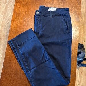 Navy Blue Chino Pants